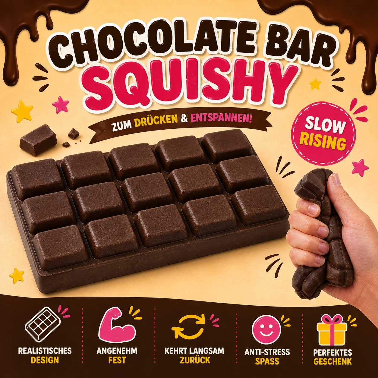 CHOCOLATE SQUISHY 🎁